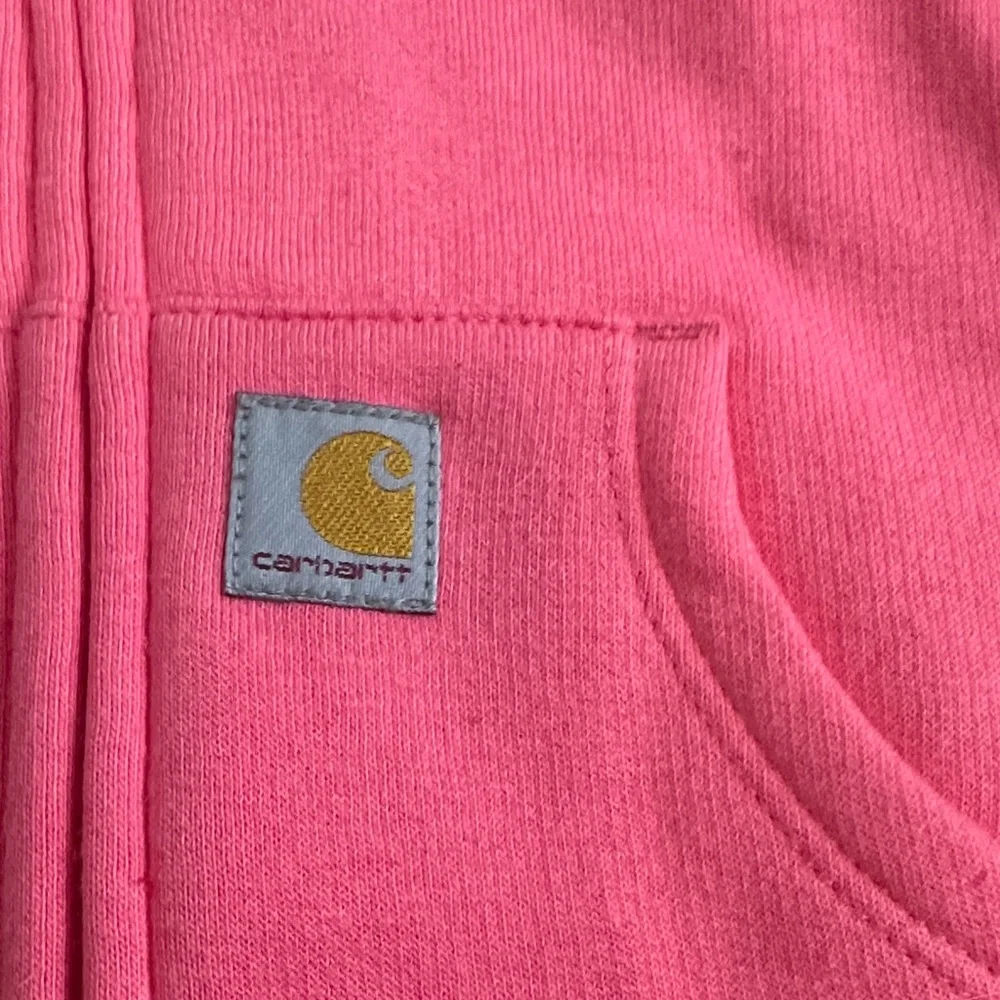 Carhartt Bright Pink Kids zip up one Piece - Picture 5 of 7
